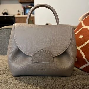 Polene Number One Nano Bag, color taupe
